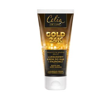 Celia – De Luxe Gold 24k luksusowy krem do rąk (80 ml)