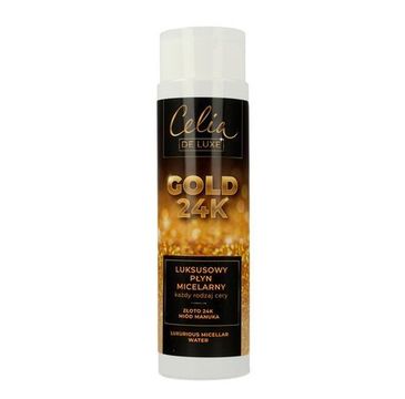 Celia Gold 24K Luksusowy Płyn micelarny-każdy rodzaj cery (200 ml)