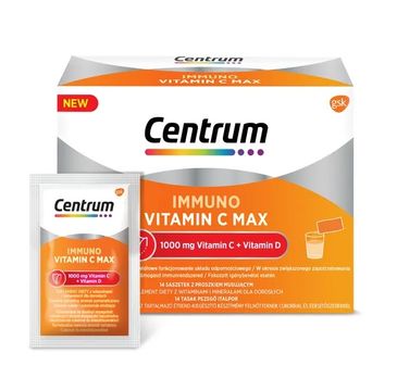 Centrum Immuno Vitamin C Max suplement diety z witaminami i minerałami