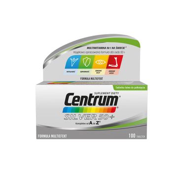 Centrum Silver 50+ witaminy suplement diety (100 tabletek)