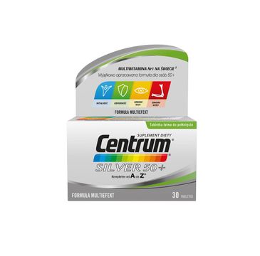 Centrum Silver 50+ witaminy suplement diety (30 tabletek)