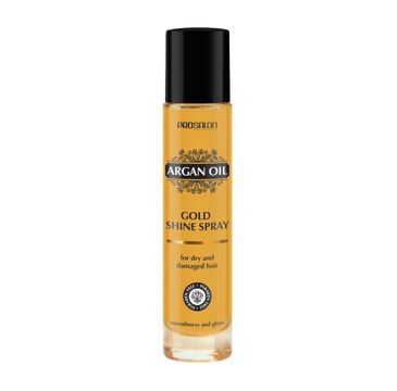 Chantal Prosalon Argan Oil Gold Shine Spray nabłyszczacz do włosów z olejkiem arganowym 100ml