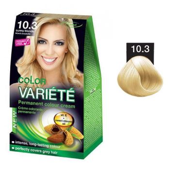 Chantal Variete Color Permanent Color Cream farba trwale koloryzująca 10.3 Słoneczny Blond 50g