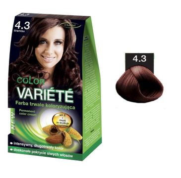 Chantal Variete Color Permanent Color Cream farba trwale koloryzująca 4.3 Tiramisu 50g