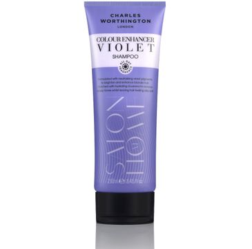 Charles Worthington Salon At Home Colour Enhancer Violet Shampoo szampon podkreślający i utrwalający kolor do włosów blond 250ml