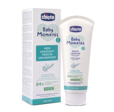 Chicco Baby Moments krem łagodzący przeciw odparzeniom 0m+ (100 ml)