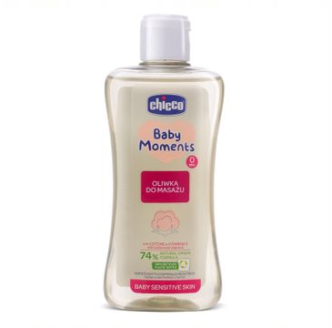 Chicco Baby Moments oliwka do masażu 0m+ (200 ml)