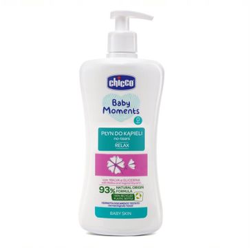 Chicco Baby Moments płyn do kąpieli 0m+ Relax (500 ml)