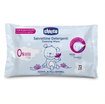 Chicco Chusteczki pielęgnacyjne 0m+ (72 szt.)