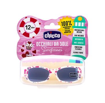 Chicco Okulary przeciwsłoneczne dla dziewczynki 12m+ Białe