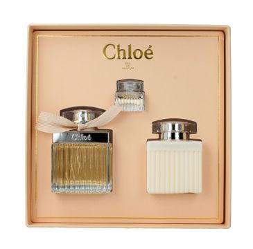 Chloe –zestaw woda perfumowana (75ml) + balsam do ciała (100ml) + woda perfumowana miniaturka ( 5ml )