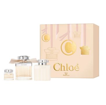 Chloe – Zestaw woda perfumowana spray 75ml + balsam do ciała 100ml + miniatura wody perfumowanej 5ml (1 szt.)