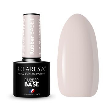 Claresa Rubber Base baza do lakieru hybrydowego 1 (5 g)