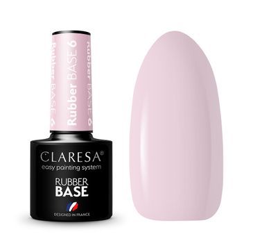 Claresa Rubber Base baza do lakieru hybrydowego 6 (5 g)