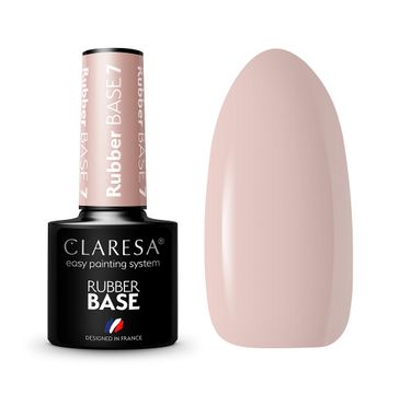 Claresa Rubber Base baza do lakieru hybrydowego 7 (5 g)