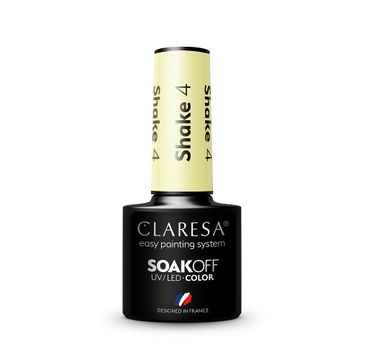 Claresa Soak Off UV/LED Shake lakier hybrydowy 4 (5 g)