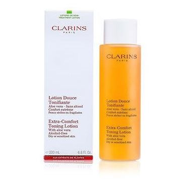 Clarins Extra Comfort Toning Lotion tonik do skóry suchej i wrazliwej 200ml