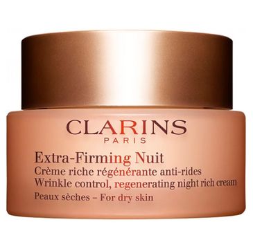 Clarins Extra Firming Night Cream ujędrniający krem na noc do suchej skóry 50ml