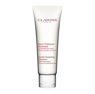 Clarins Gentle Foaming Cleanser pianka oczyszczająca do demakijażu cera normalna i mieszana 125ml