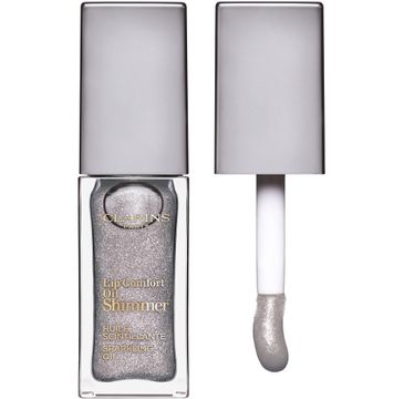 Clarins Lip Comfort Oil Shimmer połyskujący olejek do ust 01 Sequin Flares (7 ml)