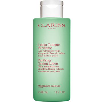 Clarins Purifying Toning Lotion tonik oczyszczający do skóry tłustej i mieszanej (400 ml)