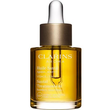 Clarins Santal Face Treatment Oil olejek pielÄ™gnacyjny do twarzy do cery suchej (30 ml)