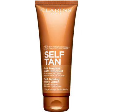 Clarins Self Tan Self Tanning Milky Lotion mleczny samoopalający balsam do twarzy i ciała (125 ml)