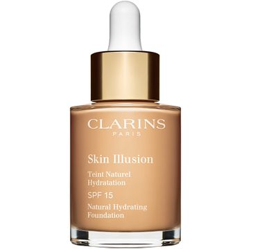 Clarins Skin Illusion Foundation SPF15 nawilżający podkład do twarzy 109 Wheat (30 ml)