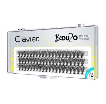 Clavier BeDU2O Double Volume kępki rzęs 12mm