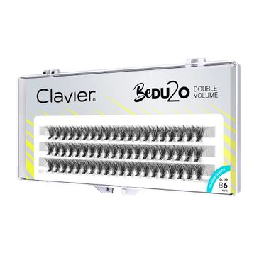 Clavier BeDU2O Double Volume kępki rzęs 6mm