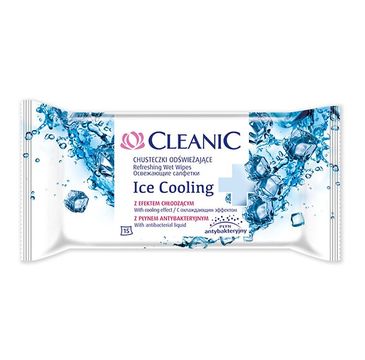 Cleanic Ice Cooling chusteczki odświeżające z efektem chłodzącym 15 szt. 1 op.