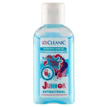 Cleanic – Junior odświeżający żel do rąk (50 ml)