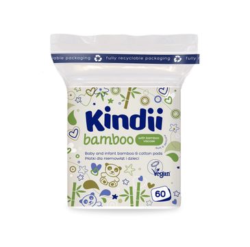 Cleanic – Kindii Pure płatki dla niemowląt (60 szt.)