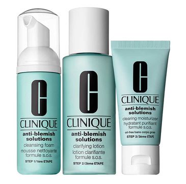 Clinique AntiBlemish 3 Step System Antybakteryjny System Pielęgnacji