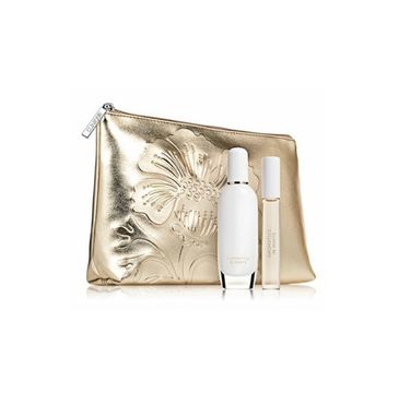 Clinique Aromatics in White zestaw prezentowy woda perfumowana spray (50 ml) + miniatura (10 ml) + kosmetyczka