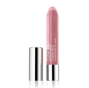 Clinique Chubby Stick Shadow Tint For Eyes cienie do powiek w kredce 07 Pink And Plenty (3 g)