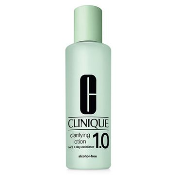 Clinique Clarifying Lotion 1.0 Twice A Day Exfoliator tonik do cery suchej (400 ml)