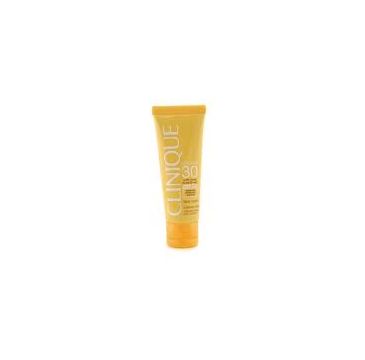 Clinique Face Cream Sun SPF 30 krem do twarzy zapewniający wysoką ochronę przed szerokim spektrum promieniowania słonecznego UVB UVA (50 ml)