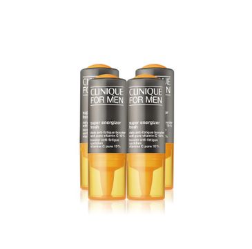 Clinique For Men Super Energizer™ Fresh Daily Anti-Fatigue Booster with Pure Vitamin C 10% emulsja do twarzy dla mężczyzn (34 ml)