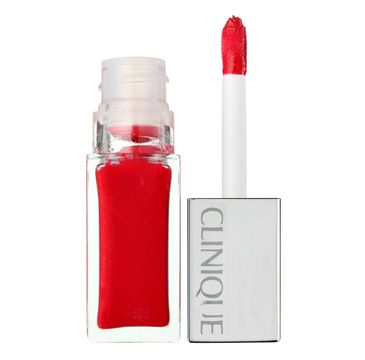 Clinique Pop Lacquer Lip Colour + Primer błyszczyk do ust Lava Pop (6 ml)