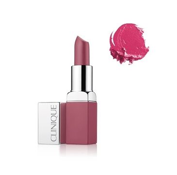 Clinique Pop Matte Lip Colour + Primer matowa pomadka do ust z bazą 06 Rose Pop (3.9 g)