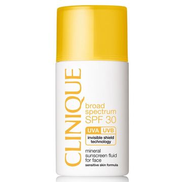 Clinique Sun Mineral Sunscreen Fluid For Face SPF 30 emulsja do opalania twarzy (30 ml)