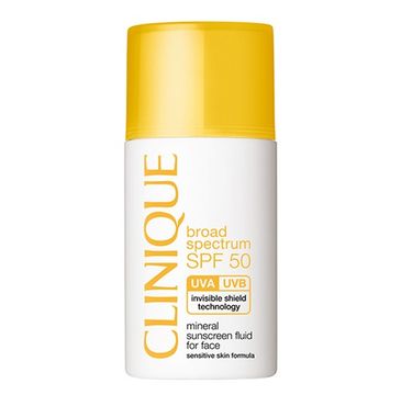 Clinique Sun Mineral Sunscreen Fluid For Face SPF 50 – emulsja do opalania twarzy (30 ml)