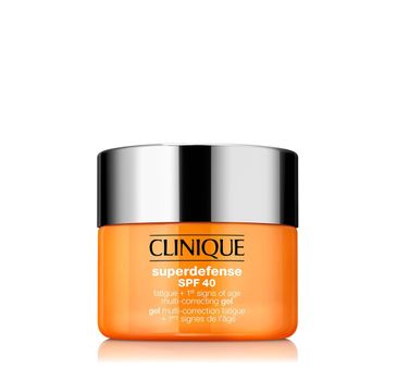Clinique Superdefense SPF40 Fatigue + 1st Signs of Age Multi Correcting Gel żel korygujący zmęczenie i pierwsze oznaki starzenia 30ml