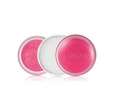 Clinique Sweet Pots Sugar Scrub & Lip Balm cukrowy peeling i balsam nawilżający 03 Pink Framboise (12 g)