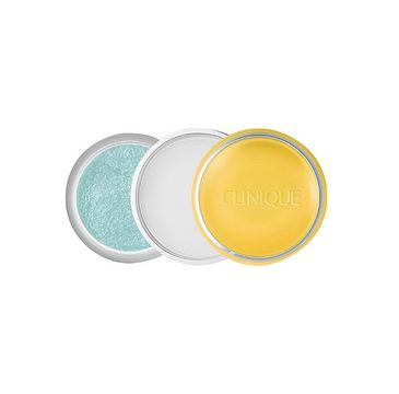 Clinique Sweet Pots Sugar Scrub & Lip Balm cukrowy peeling i balsam nawilżający 07 Citron Bleu  (12 g)