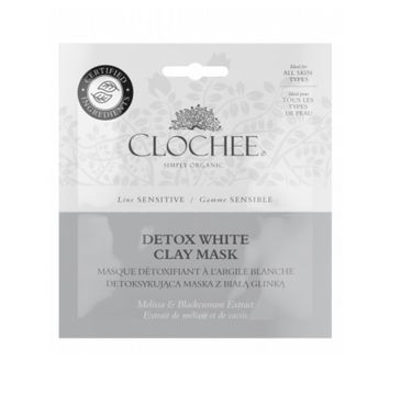 Clochee Detox Clay Mask detoksykująca maska z biała glinką (2 x 6 ml)