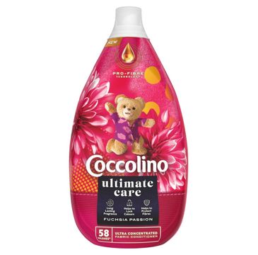 Coccolino Ultimate Care Płyn do płukania tkanin Fuchsia Passion 58 prań (870 ml)