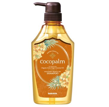 Cocopalm Southern Tropics Spa Shampoo szampon do włosów z organicznym olejem kokosowym i hibiskusem (600 ml)