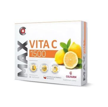 Colfarm Max Vita C 1500 suplement diety 10 kapsułek